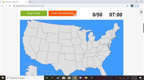 us states quiz sporcle|sporcle 50 states no borders.